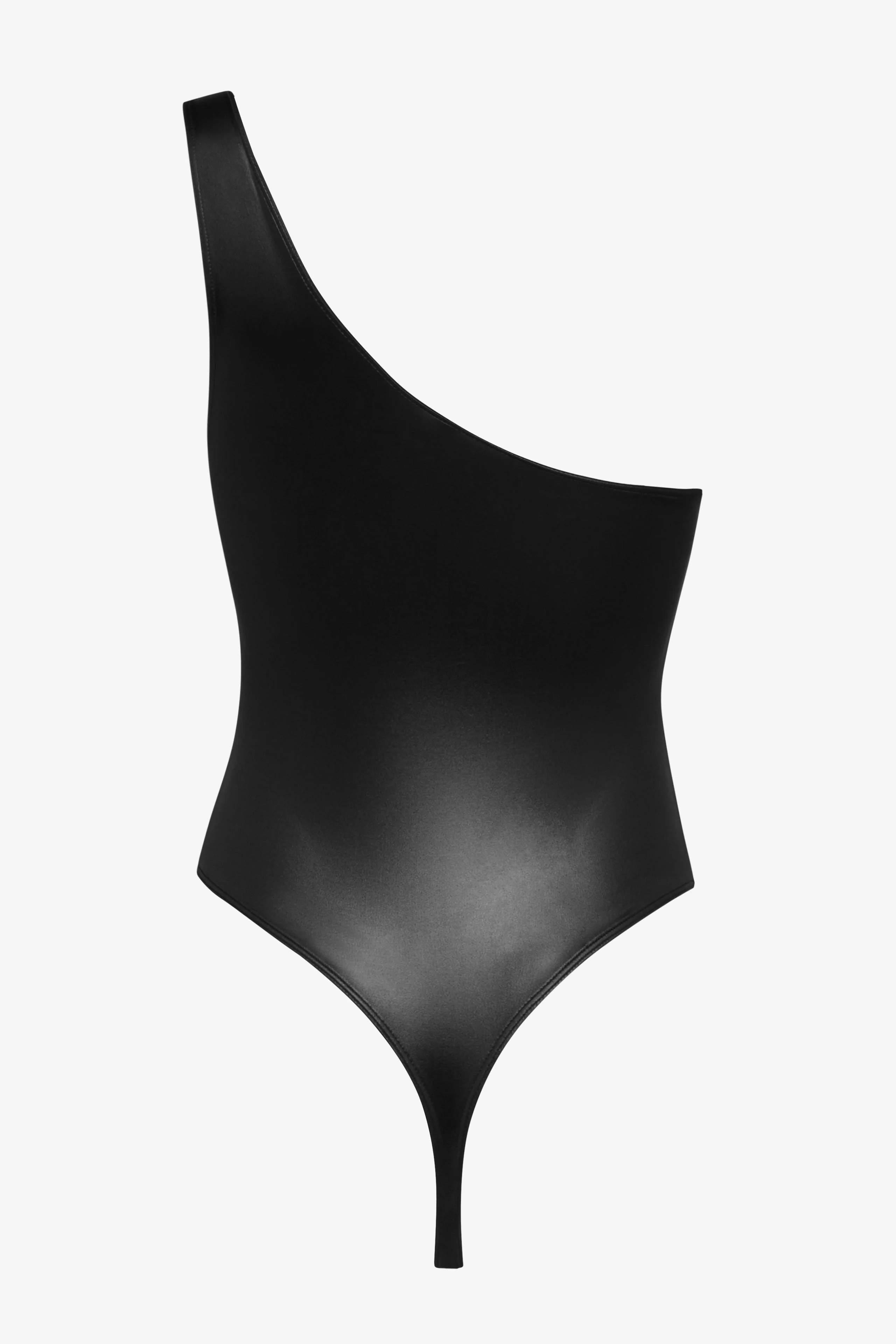 Asymmetrical One-Piece Swimsuit - Splash - Image 3