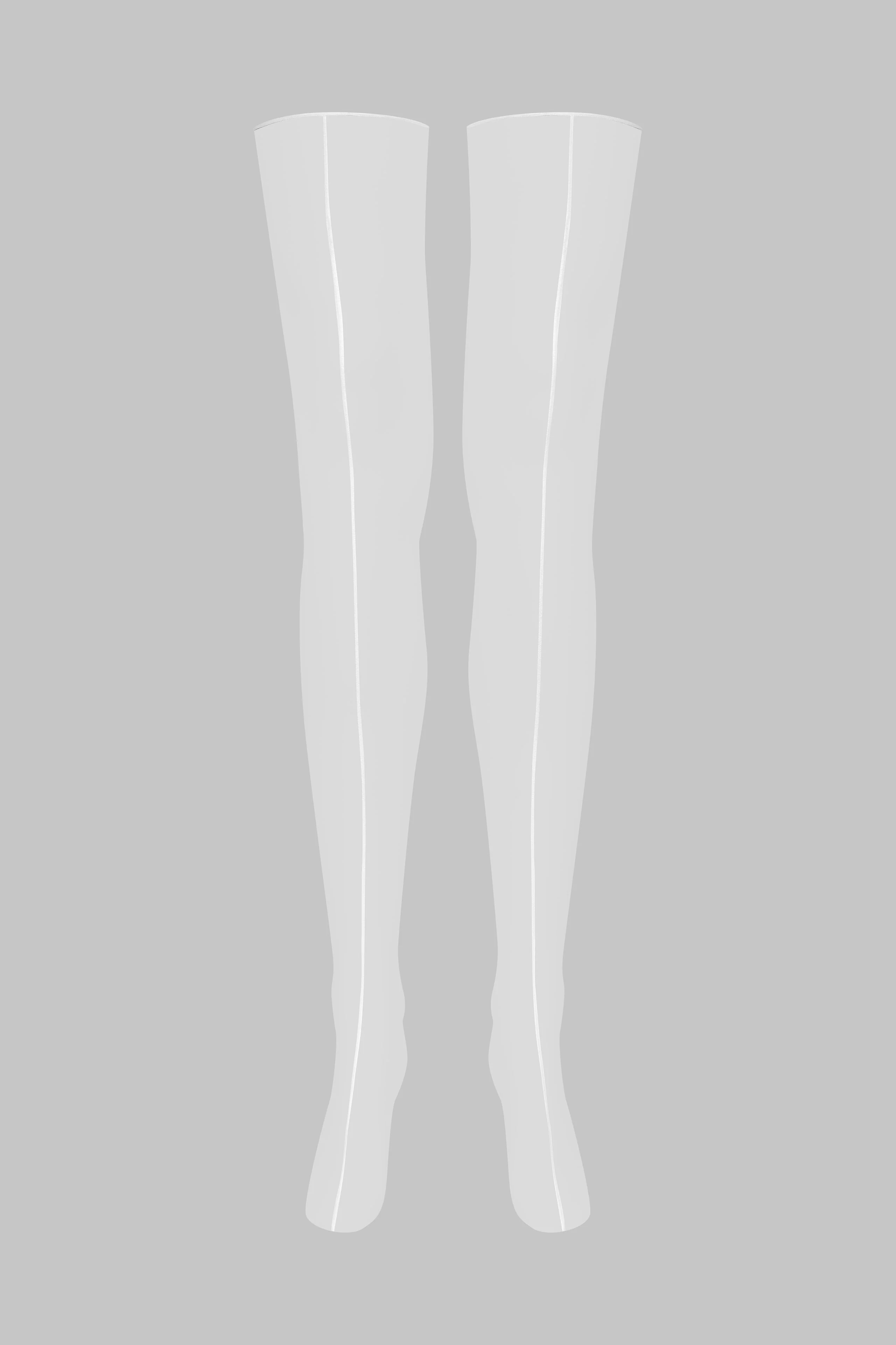 Double seamed cut and curled stockings 10D - LEGWEAR - Image 3