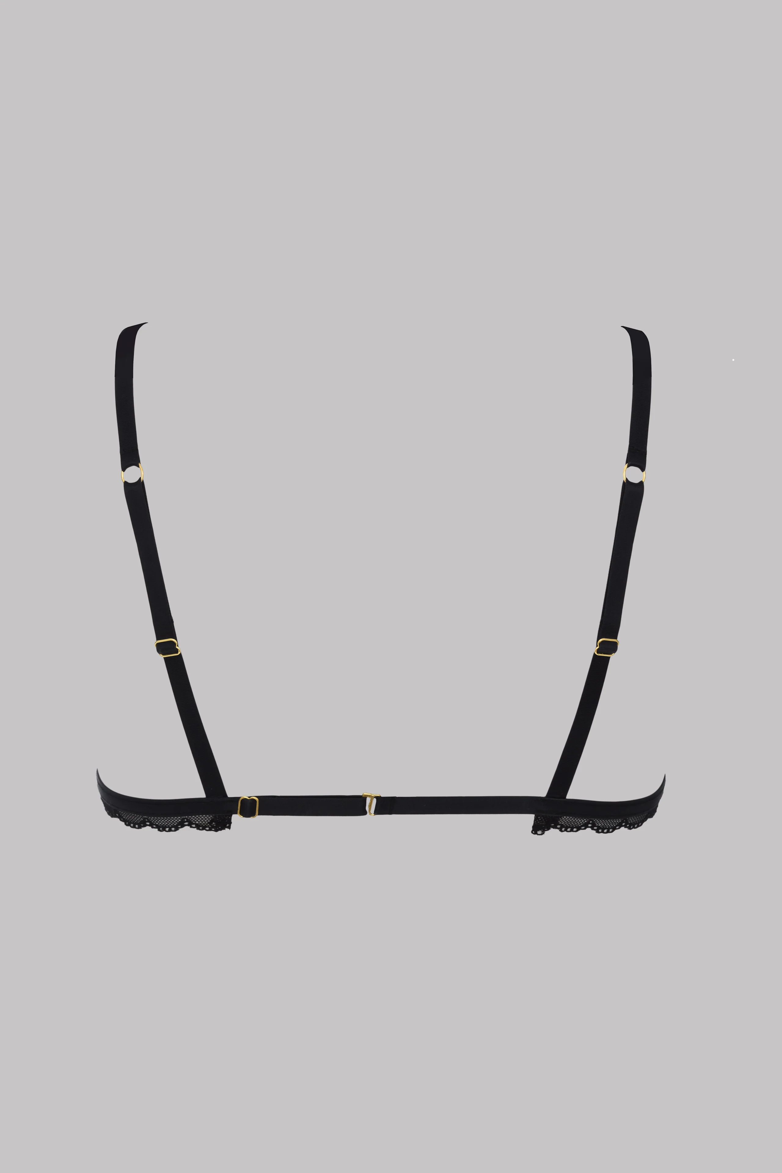 Openable triangle bra - Le Petit Secret Dentelle - Image 3