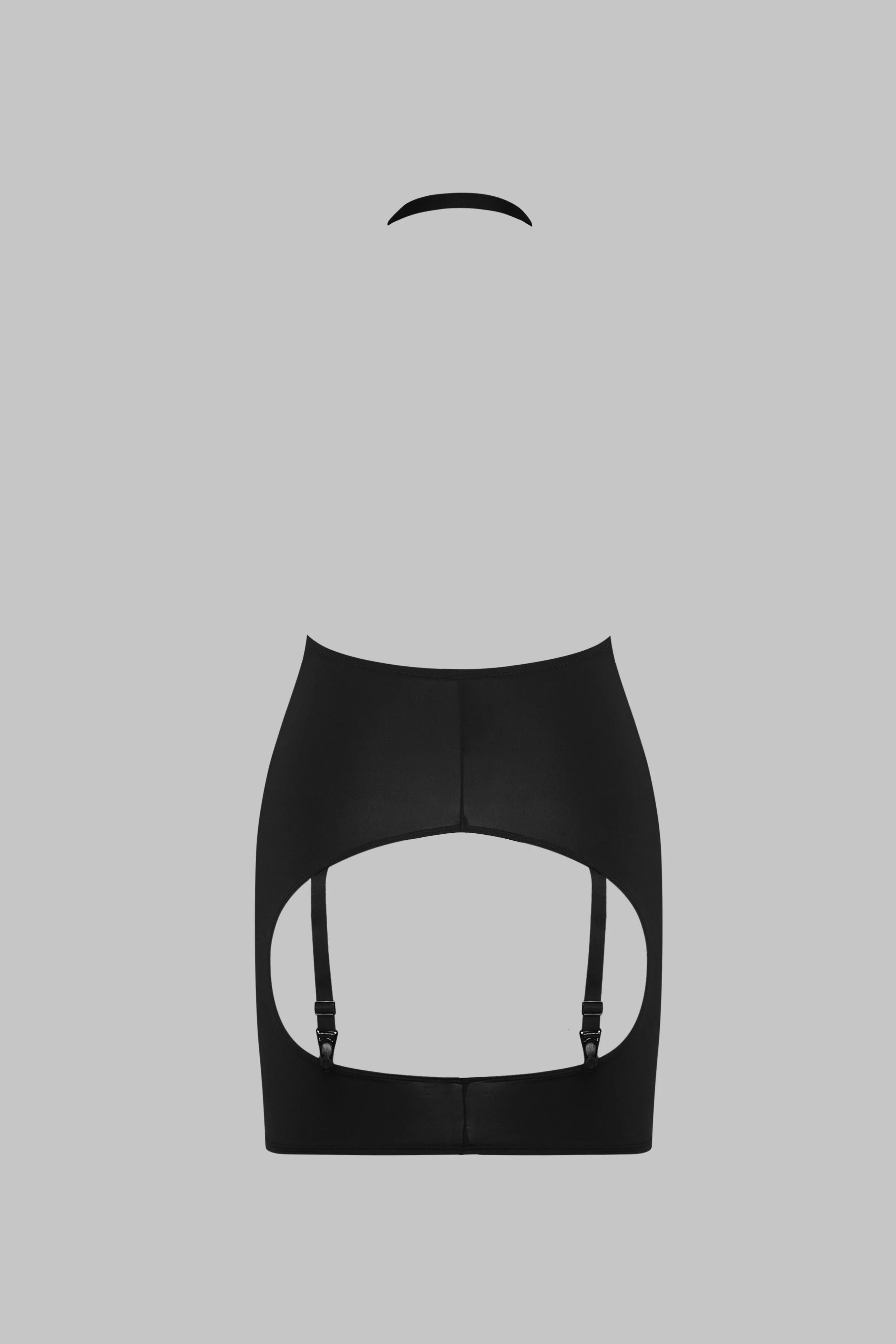 Skirted Harness Bodysuit - Pure Tentation - Image 3